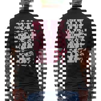 In My Double Digits Era Coquette 10 Year Old 10Th Birthday Men's T-shirt Back Print - Seseable
