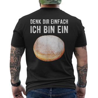 Doughnut Costume Fancy Dress Doughnut T-Shirt mit Rückendruck - Geschenkecke