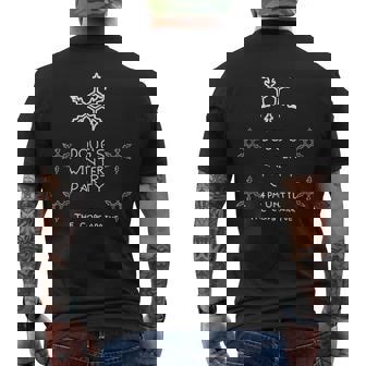 Doug's Winter Party February 15 2025 Men's T-shirt Back Print | Mazezy