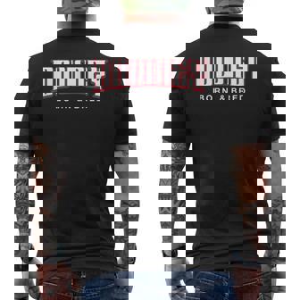 Downey Born And Bred California Natal Town Ca État D'origine T-shirt imprimé au dos - Cadeauxyz
