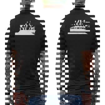 Downhill Evolution – Downhill Rider Mountain Bike Rider Mtb Camiseta Hombre Estampado Espalda - Regaloses
