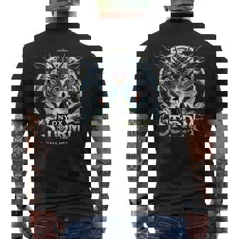 Dragon The Dark Fourth Wing Basgiath War Onyx Storm Brave Men's T-shirt Back Print - Thegiftio UK