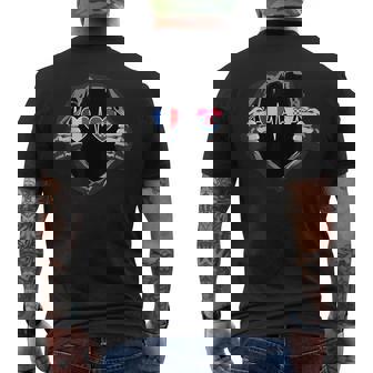 Drapeaux De La France Et De La Croatie Drapeaux Croates T-shirt imprimé au dos - Cadeauxyz