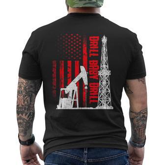 Drill Baby Drill Oil Field Worker T-Shirt mit Rückendruck - Geschenkecke