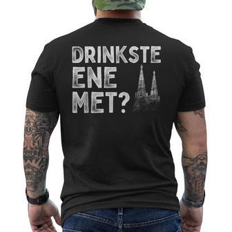 Drinkste Ene Met Kölsches Grundgesetz Carnival Cologne T-Shirt mit Rückendruck - Geschenkecke