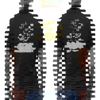 Drôle Mon Groupe Sanguin Est Bière Cadeau Buveur Alcool Fête T-shirt imprimé au dos - Cadeauxyz