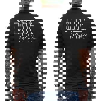 Dude Be Kind Choose Kind Anti Bullying Movement Men's Back Print T-Shirt - Monsterry