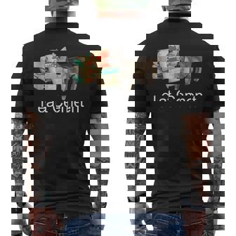 I Eat Cement Cat Meme Internet Memes Memes Men's Back Print T-Shirt - Monsterry
