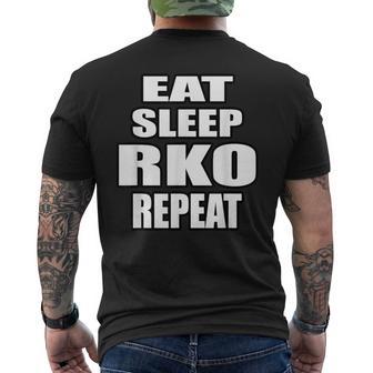 Eat Sleep Rko Repeat Trending T-Shirt mit Rückendruck - Geschenkecke