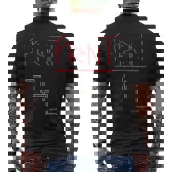 Ebm-Front Electronic Body Music Frnt 242 Camiseta Hombre Estampado Espalda - Regaloses