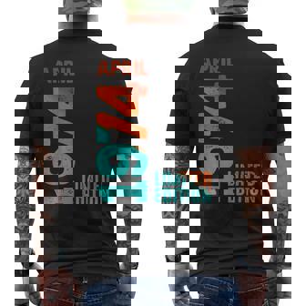 Edición Limitada 1974 Abril 1974 Camiseta Hombre Estampado Espalda - Regaloses