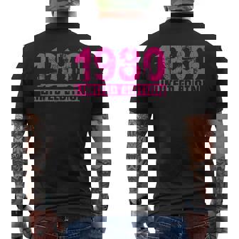 Edición Limitada 1980 Cumpleaños 1980 Nacido 1980 Año Camiseta Hombre Estampado Espalda - Regaloses