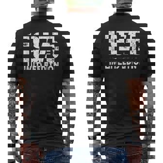 Edición Limitada Y Nacido En 1975 Sin Mangas Camiseta Hombre Estampado Espalda - Regaloses
