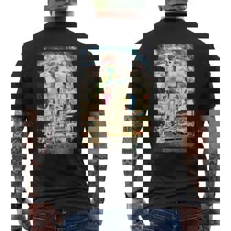 EDM Trippy Street UFO Dance Rave Music Festival Tank Top Men's Back Print T-Shirt - Monsterry