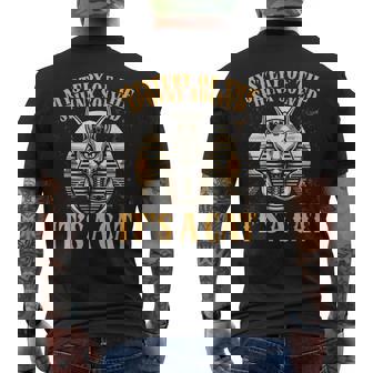 Egypte Basted Cat Mystery Of Sphnix Solved Ancient Egypt T-shirt imprimé au dos - Cadeauxyz