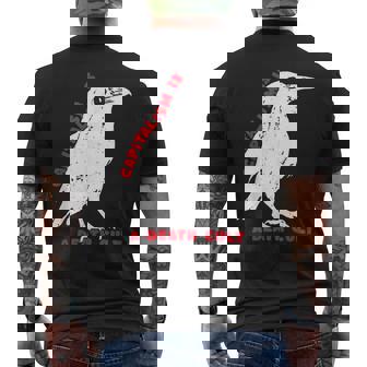 El Capitalismo Es Un Culto A La Muerte Camiseta Hombre Estampado Espalda - Regaloses