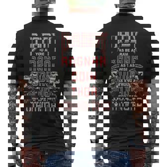El Padreikingo Favorito Para El Día Del Padre -Viking Papá Camiseta Hombre Estampado Espalda - Regaloses