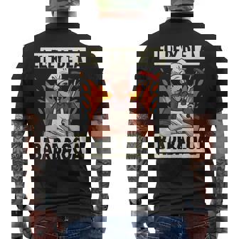El Rey De La Barbacoa Divertido Carne Bistec Bbq Refranes Camiseta Hombre Estampado Espalda - Regaloses