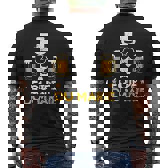 Enterrement Deie De Garçon Evg Euipe Du Marié T-shirt imprimé au dos - Cadeauxyz