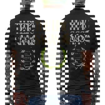 The Epic Sagas Odysseus Musical Men's T-shirt Back Print - Seseable
