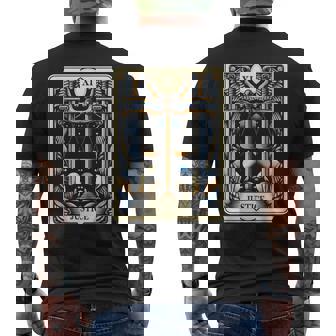 Equilibrio Y Equidad Justicia Tarot Simbolismo Camiseta Hombre Estampado Espalda - Regaloses