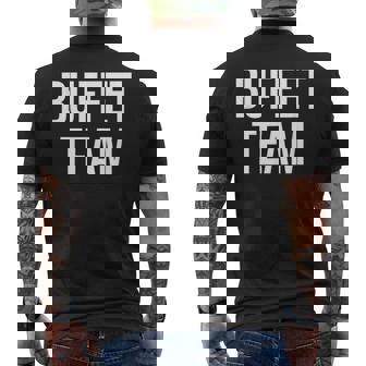 Equipo Buffet Camiseta Hombre Estampado Espalda - Regaloses