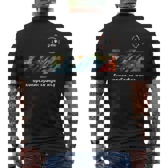Esa European Space Agency Ésta Es La Misión De La Esa Camiseta Hombre Estampado Espalda - Regaloses