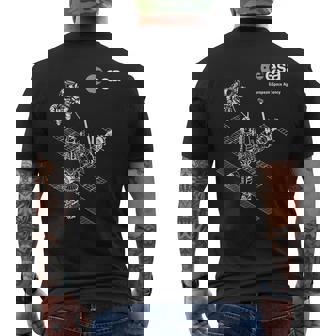 Esa Iss Station Spatiale Internationale Astronaute T-shirt imprimé au dos - Cadeauxyz