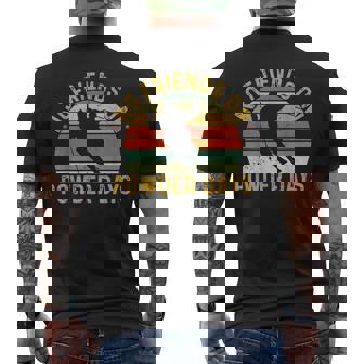 Esquiador De Esquí No Friends On Powder Days Deportes De Invierno Camiseta Hombre Estampado Espalda - Regaloses