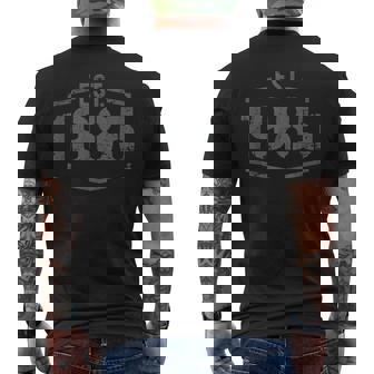 Est 1985 Vintage Style Established 1985 Birthday Men's T-shirt Back Print - Thegiftio