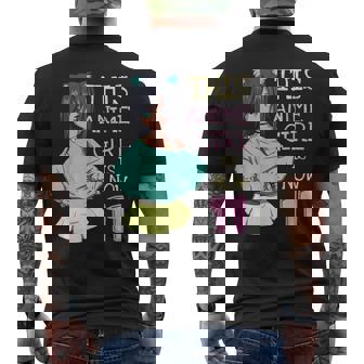 Esta Chica De Anime Tiene Ahora 11 Años Cumpleañera Kawaii Camiseta Hombre Estampado Espalda - Regaloses