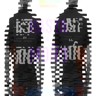 Estoy Hasta El Moño Lema Feminista Sin Mangas Camiseta Hombre Estampado Espalda - Regaloses