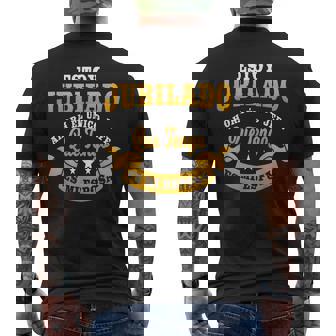 Estoy Jubilado Papá Abuelo Jubilación Regalo Hombre Camiseta Hombre Estampado Espalda - Regaloses