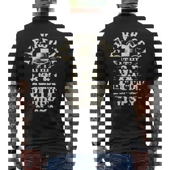 Everybody Gettin' Tipsy Country Western Men's T-shirt Back Print | Mazezy
