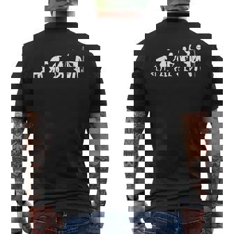Évolution De La Pêche Amusante Loisir Créatif Angel Sport T-shirt imprimé au dos - Cadeauxyz