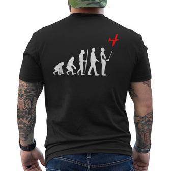 Evolution Model Flight Rc Aeroplane Aviator Model T-Shirt mit Rückendruck - Geschenkecke