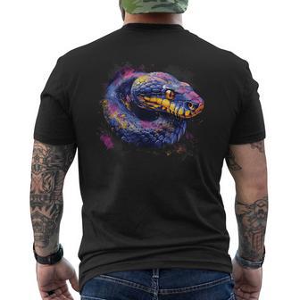 Exotic Python And Snakes T-Shirt mit Rückendruck - Geschenkecke