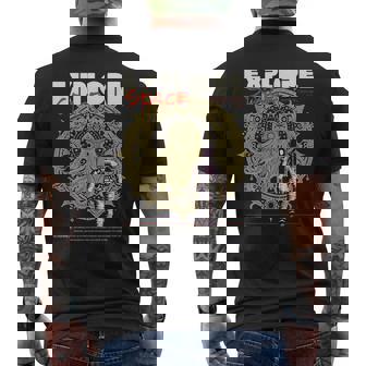 Explore Space Yog-Sothoth Encounter Unveil Cosmic Secrets Men's Back Print T-Shirt - Monsterry