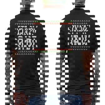 Extra Spicy Grandpa Mexican Cinco De Mayo 2020 Men's Back Print T-Shirt - Monsterry