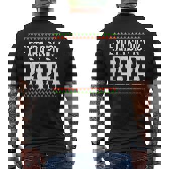 Extra Spicy Papa Mexican Cinco De Mayo 2020 Men's Back Print T-Shirt - Monsterry