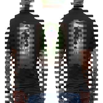 Faceless Creature Noface Tank Top Men's Back Print T-Shirt - Monsterry