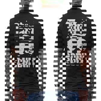 Fairy Security Protection Squad Birthday Family Brother Men Men's T-shirt Back Print | Seseable CA
