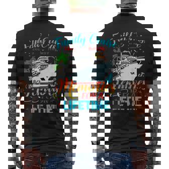 Family Cruise 2025 Making Memories For A Lifetime Beach Men's T-shirt Back Print - Thegiftio