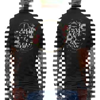 Family Ever After Adopt Adoption Family As Gotcha Day Men's Back Print T-Shirt - Monsterry