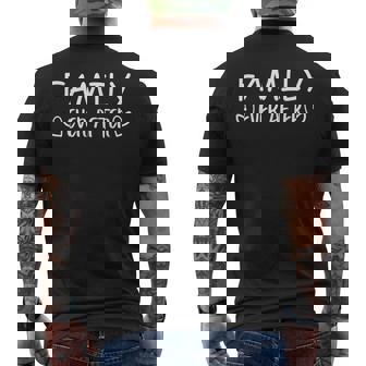Family Ever After Adoption Gotcha Day Men's Back Print T-Shirt - Monsterry