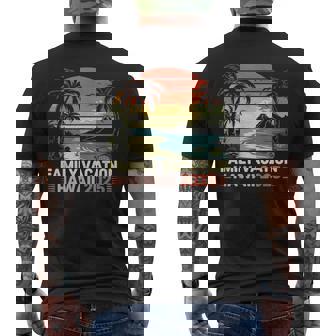 Family Vacation Hawaii Beach 2025 Hawaii Family Vacation Men's Back Print T-Shirt - Monsterry