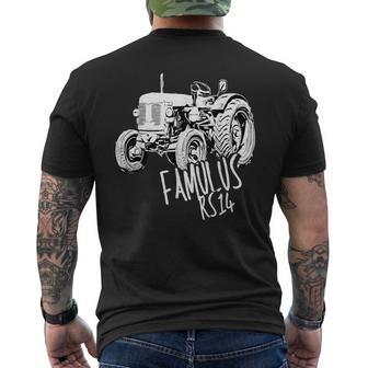 Famulus Traktor Famulus Rs14 Trekker Landwirt Baue Tractor T-Shirt mit Rückendruck - Geschenkecke