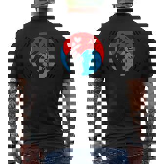 Fan De K-Pop De Finger Heart Jolie Musique Coréenne Produits Kawaii Kpop T-shirt imprimé au dos - Cadeauxyz