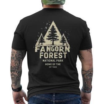 Fangorn Forest National Park Geschenke Spruch T-Shirt mit Rückendruck - Geschenkecke