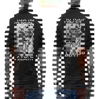 Father Of The Year Gary Plauche Fathers Day Vintage Men's T-shirt Back Print - Thegiftio UK